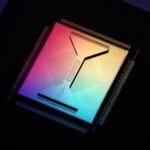 A rainbow-hued quantum computing processor